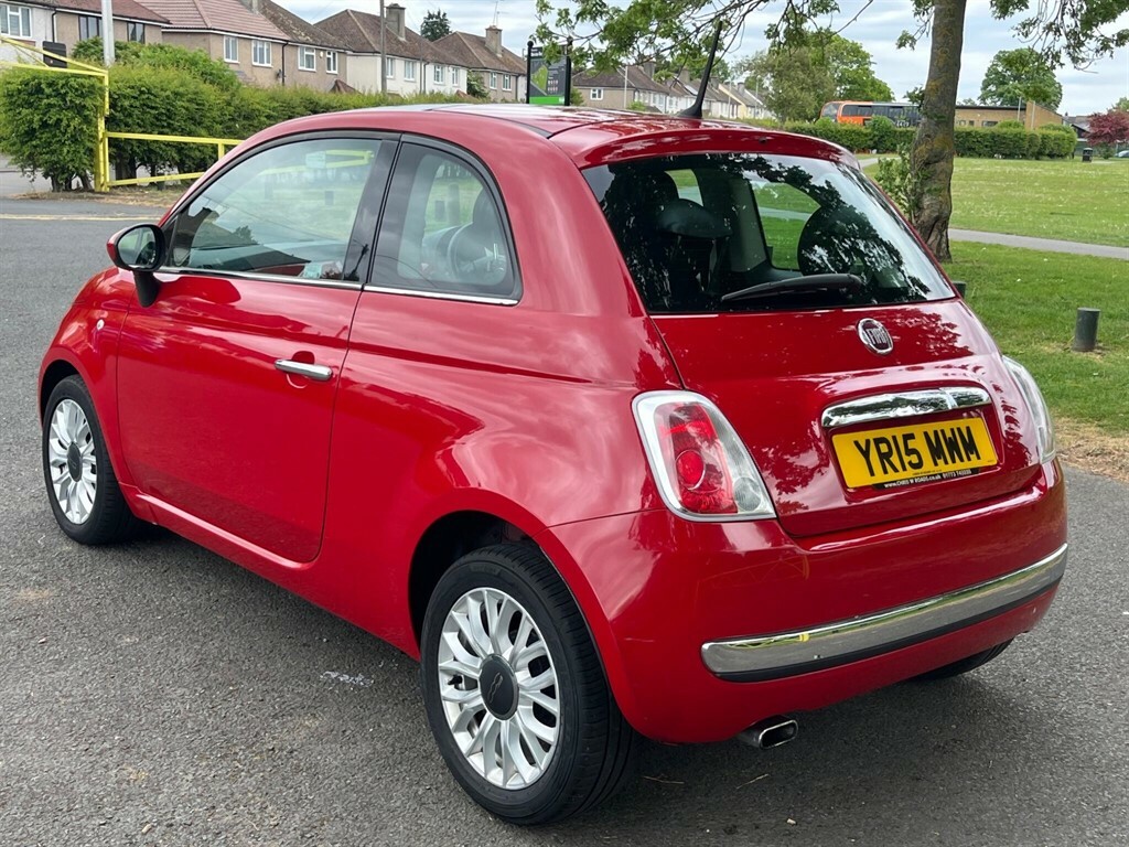 Fiat 500 0.9 Twinair Lounge Euro 6 Ss Red #6