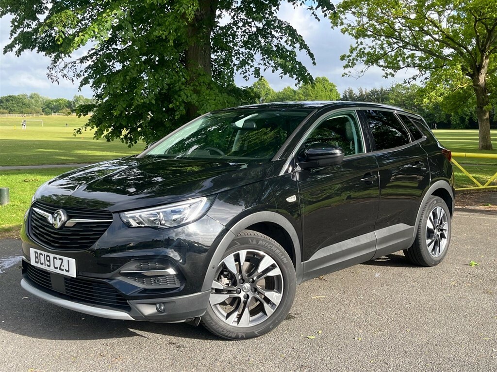 Vauxhall Grandland X 1.2 Turbo Sport Nav Euro 6 Ss Black