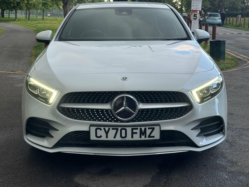 Mercedes-Benz A Class 1.3 A200 Amg Line 7G-dct Euro 6 Ss CY70FMZ White #2
