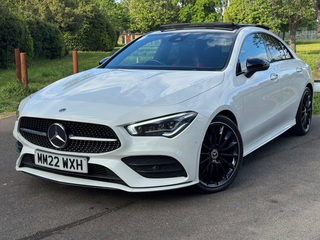 Mercedes-Benz CLA Class 1.3 Cla180 Amg Line Night Edition Premium Plus C MM22WXH White #3
