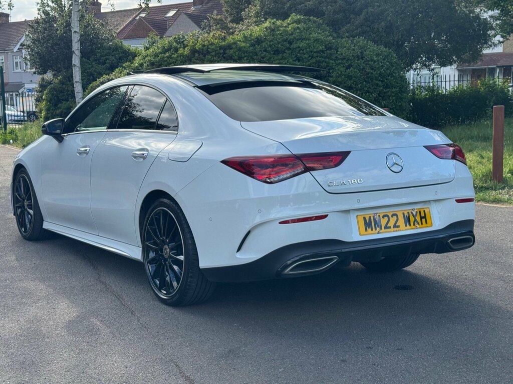 Mercedes-Benz CLA Class 1.3 Cla180 Amg Line Night Edition Premium Plus C MM22WXH White #4