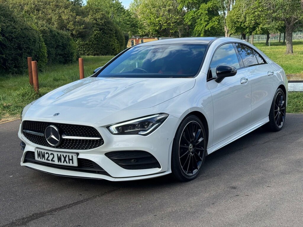 Mercedes-Benz CLA Class 1.3 Cla180 Amg Line Night Edition Premium Plus C MM22WXH White #6