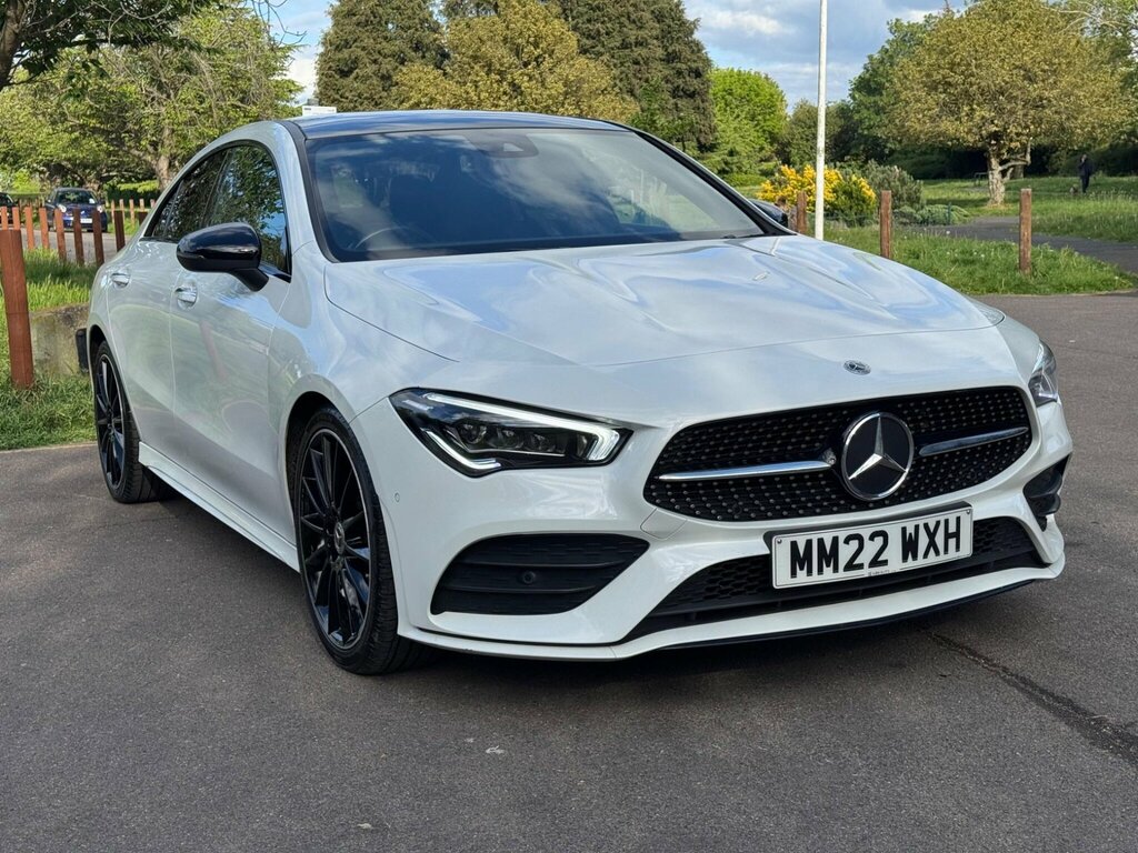 Mercedes-Benz CLA Class 1.3 Cla180 Amg Line Night Edition Premium Plus C MM22WXH White #5