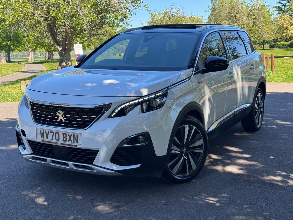 Peugeot 5008 1.2 Puretech Gt Line Premium Eat Euro 6 Ss WV70BXN White #5