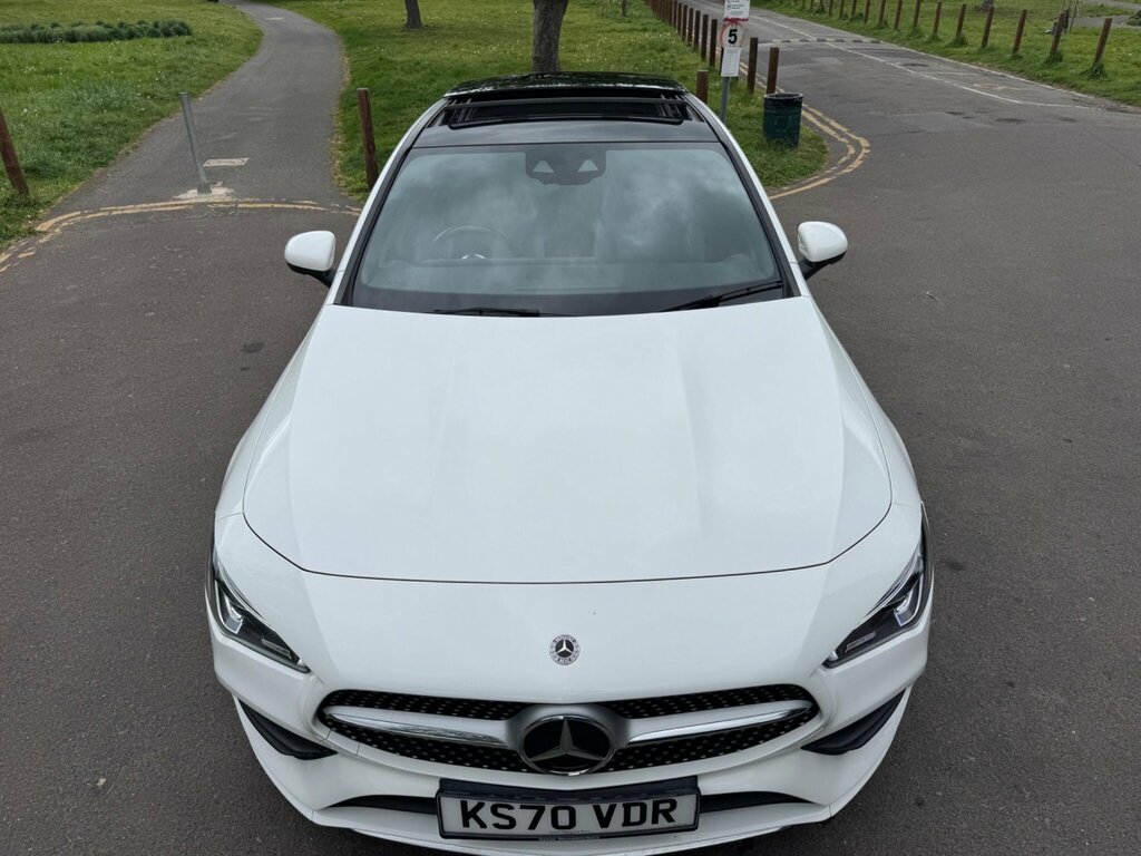Mercedes-Benz CLA Class 1.3 Cla180 Amg Line Premium Plus 2 Coupe 7G-dct KS70VDR White #2