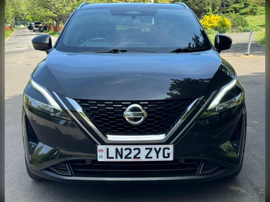 Nissan Qashqai 1.3 Dig-t Mhev Tekna Xtron Euro 6 Ss LN22ZYG Black #2