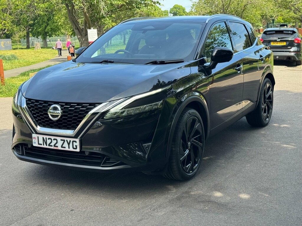 Nissan Qashqai 1.3 Dig-t Mhev Tekna Xtron Euro 6 Ss LN22ZYG Black #6