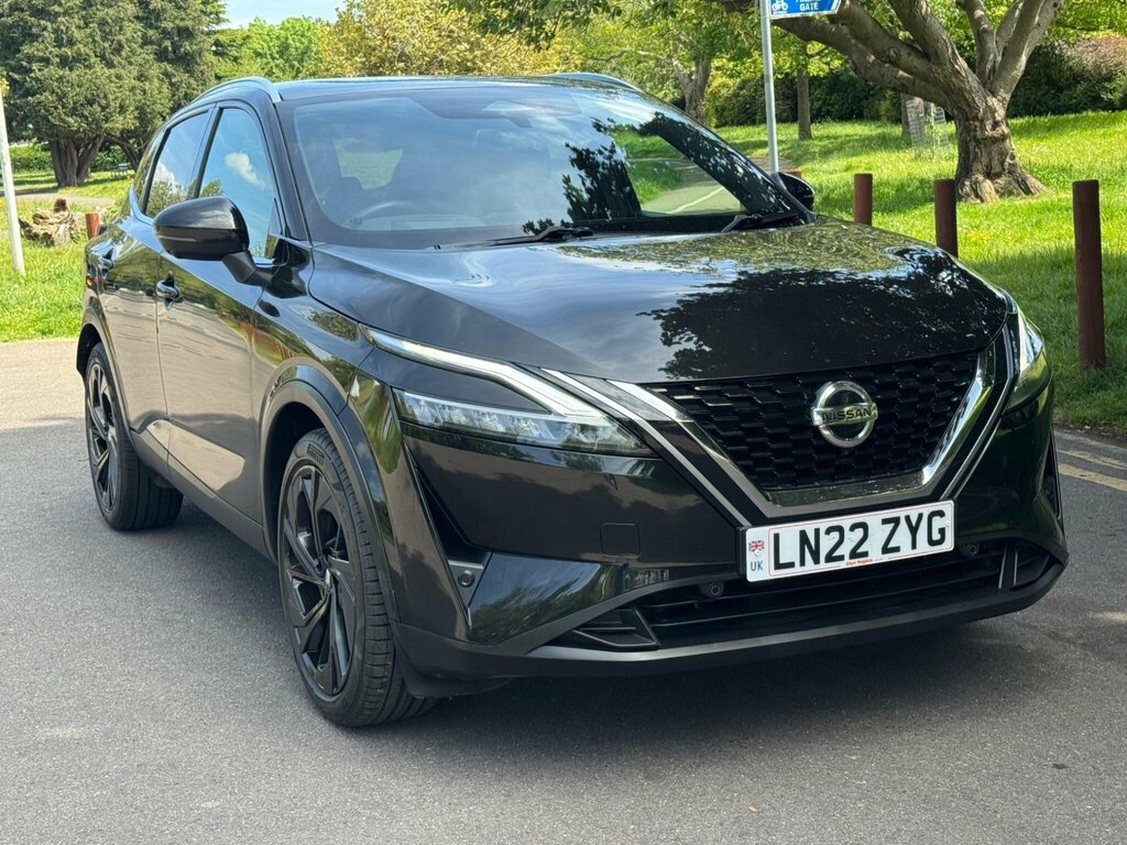 Nissan Qashqai 1.3 Dig-t Mhev Tekna Xtron Euro 6 Ss LN22ZYG Black #5