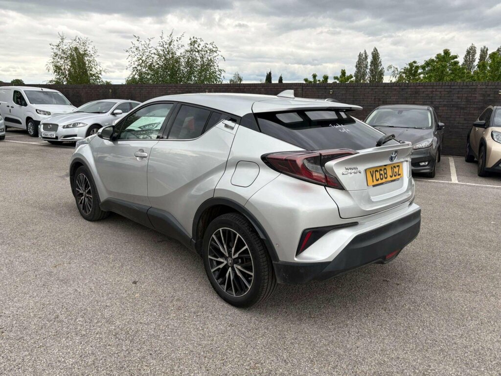 Toyota C-Hr 1.8 Vvt-h Excel Cvt Euro 6 Ss YC68JGZ Silver #3
