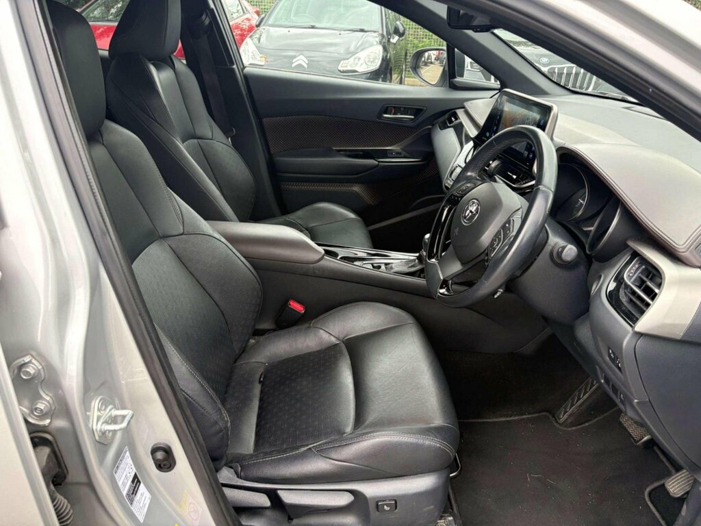 Toyota C-Hr 1.8 Vvt-h Excel Cvt Euro 6 Ss YC68JGZ Silver #4