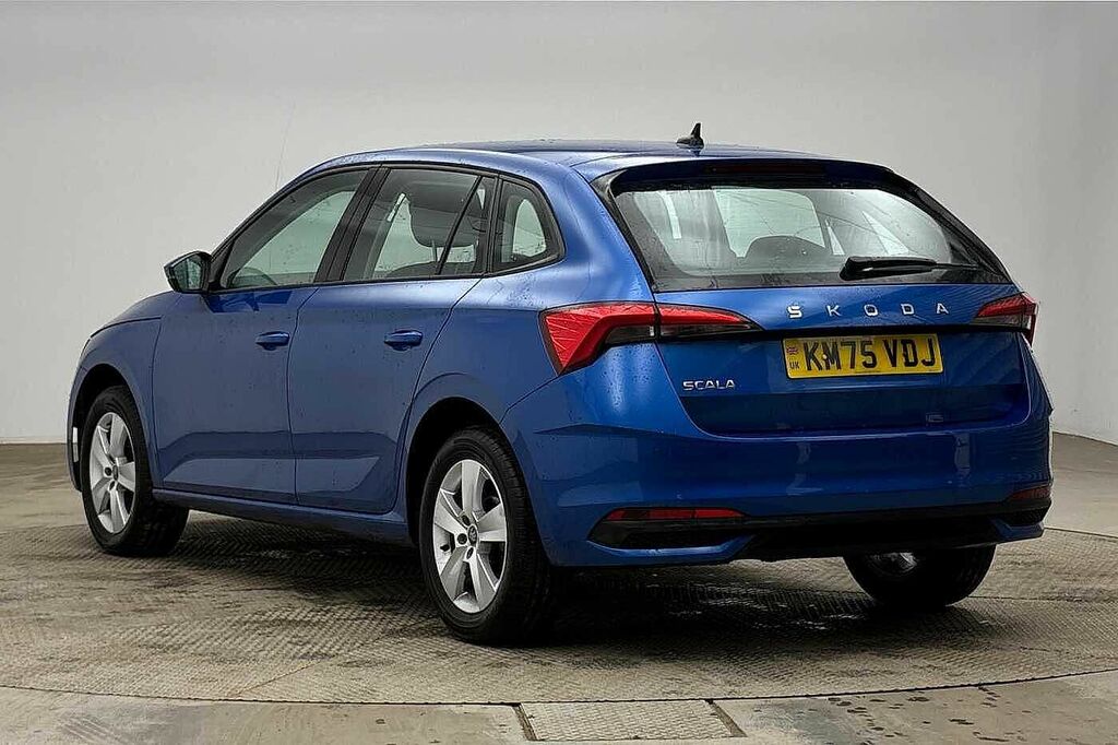 Skoda Scala 1.0 Tsi 116 Se Edition KM75VDJ Blue #3