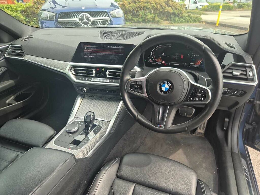 BMW 4 Series 420D Xdrive Mht M Sport Step NU21XDO Blue #6