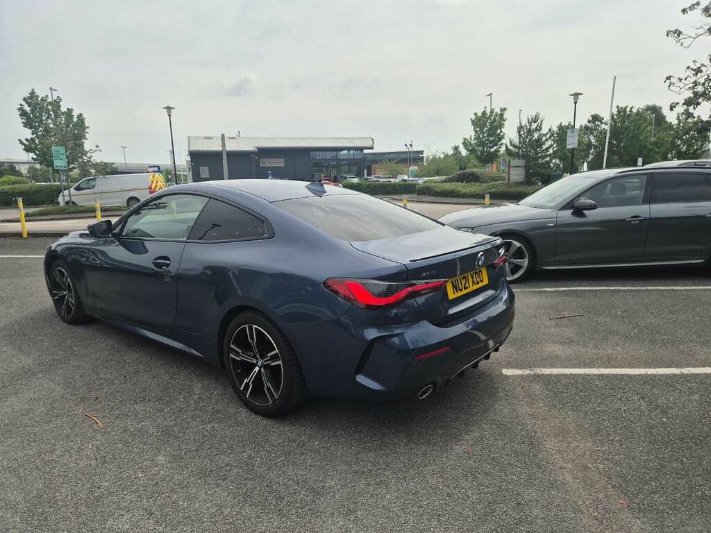 BMW 4 Series 420D Xdrive Mht M Sport Step NU21XDO Blue #3