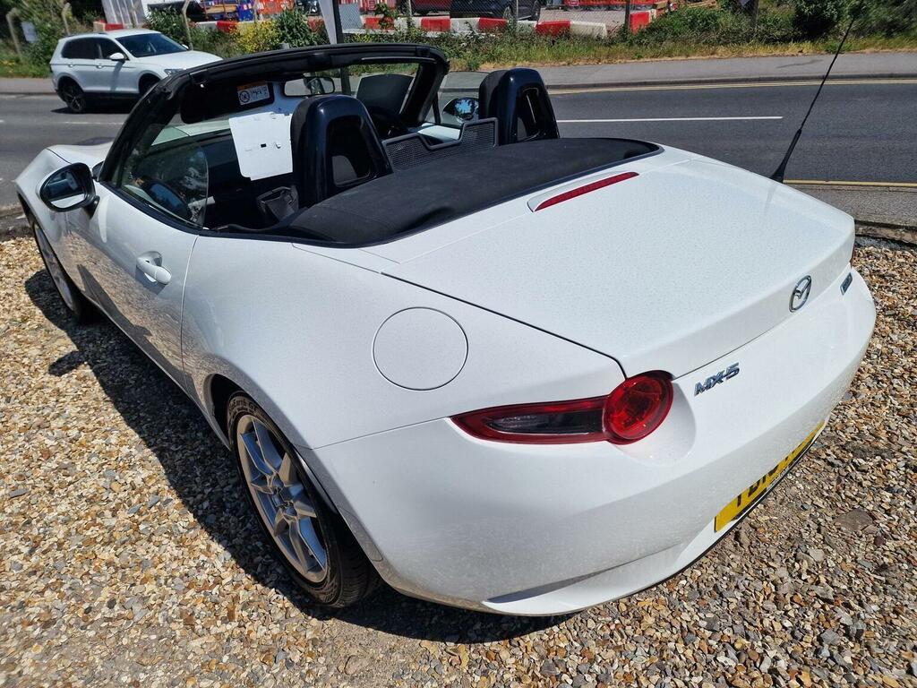 Mazda MX-5 Convertible 1.5 Skyactiv-g Se-l Nav Euro 6 20 YD18KGO White #6