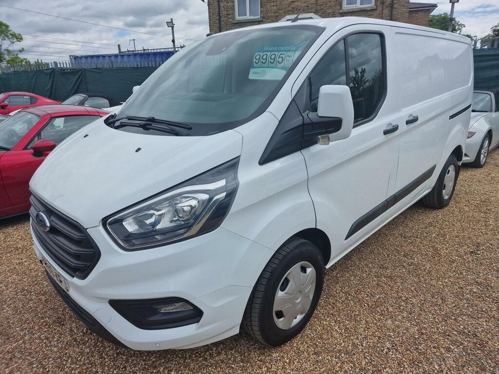 Ford Transit Custom Panel Van 2.0 300 Ecoblue Trend L1 H1 Euro 6 HW69KFJ White #3