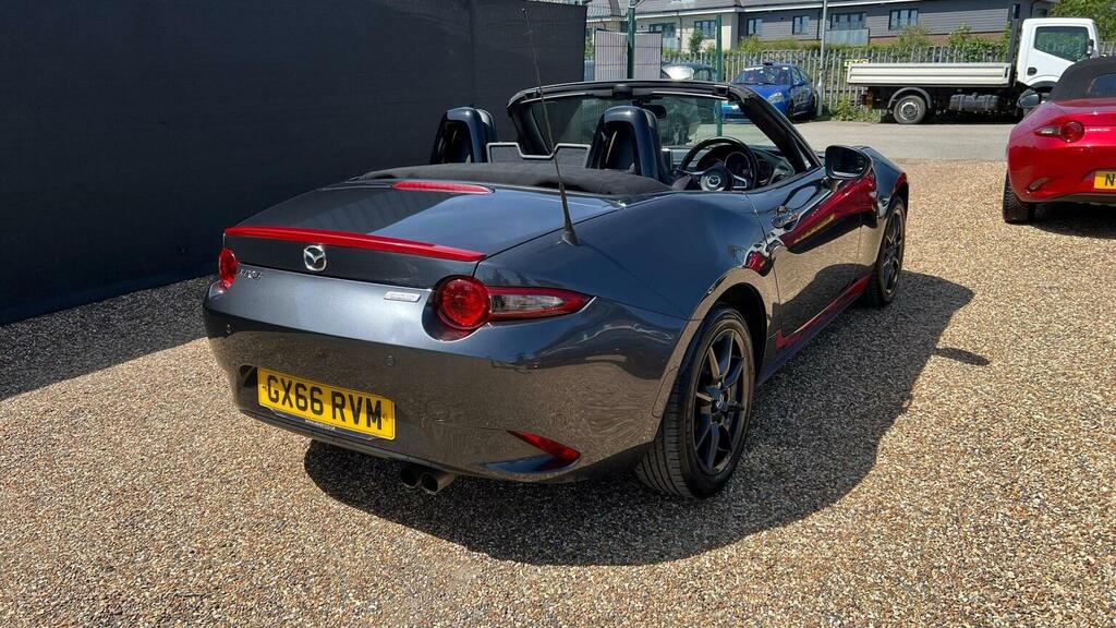 Mazda MX-5 Convertible 1.5 Skyactiv-g Icon Euro 6 20166 GX66RVM Grey #4