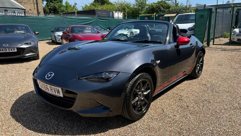 Mazda MX-5 Convertible 1.5 Skyactiv-g Icon Euro 6 20166 GX66RVM Grey #2