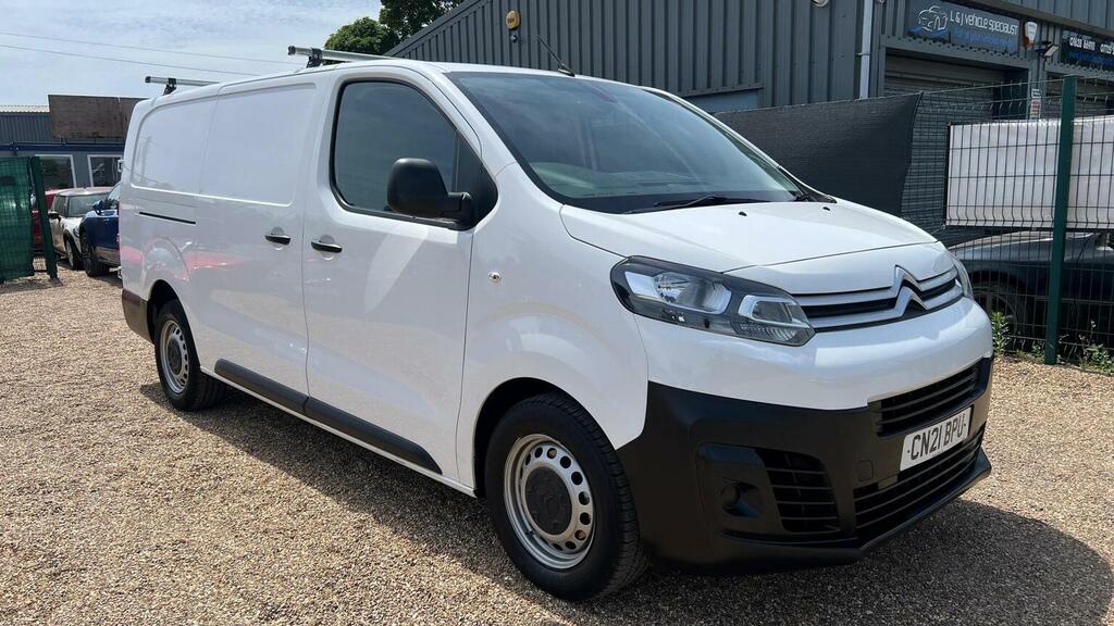 Citroen Dispatch Panel Van 1.5 Bluehdi 1200 Enterprise Xl Fwd 3 Eur White