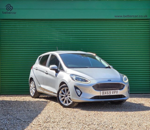 Ford Fiesta Tdci Titanium Hatchback BX69VPV Silver #3