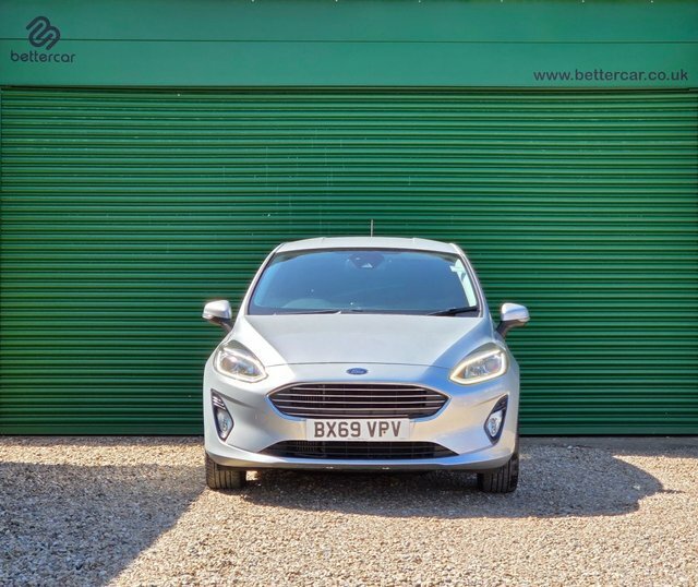 Ford Fiesta Tdci Titanium Hatchback BX69VPV Silver #2