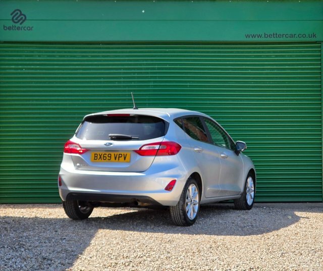Ford Fiesta Tdci Titanium Hatchback BX69VPV Silver #5
