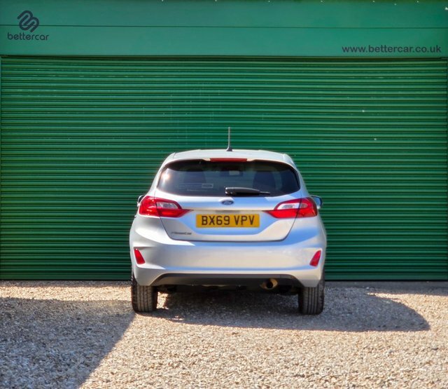 Ford Fiesta Tdci Titanium Hatchback BX69VPV Silver #6