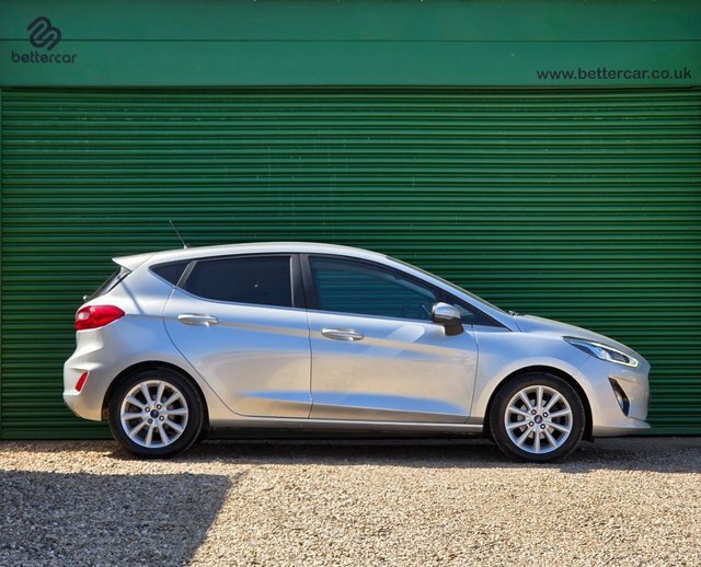 Ford Fiesta Tdci Titanium Hatchback BX69VPV Silver #4