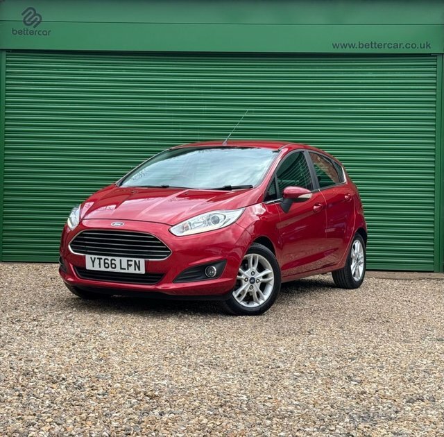 Ford Fiesta Ecoboost Zetec Hatchback Red