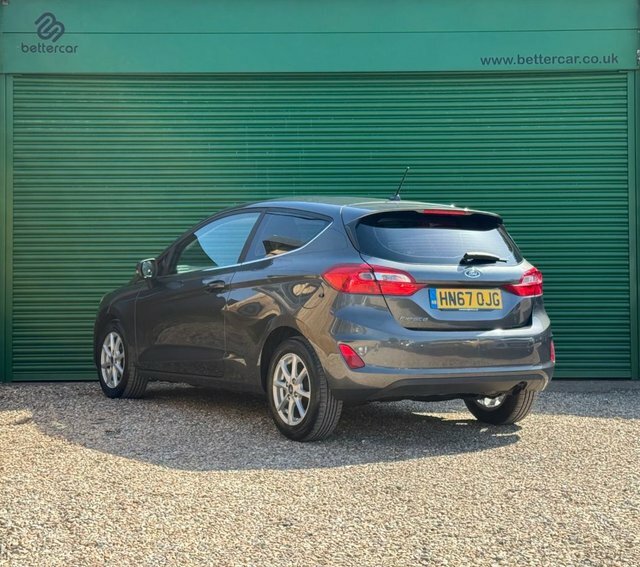 Ford Fiesta Ti-vct Zetec Hatchback HN67OJG Grey #6