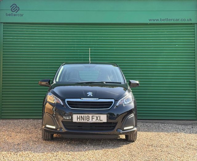 Peugeot 108 Active Hatchback HN18FXL Black #2