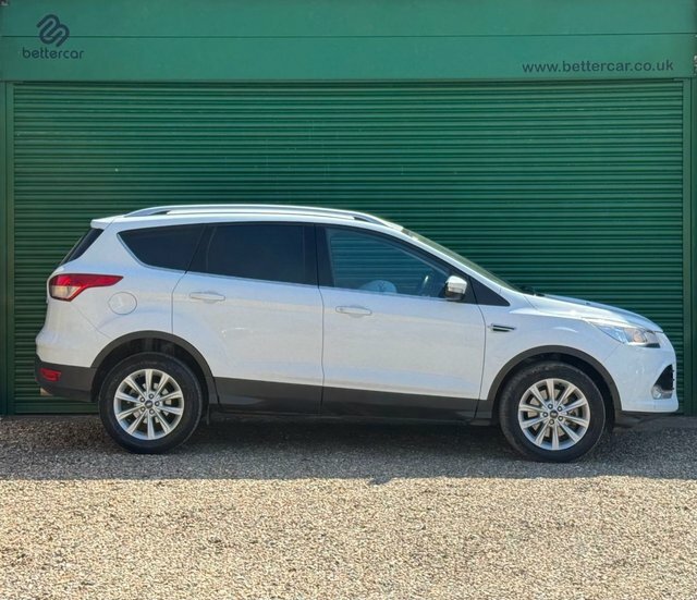 Ford Kuga Tdci Titanium Suv EG16UGX White #4