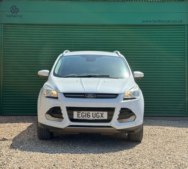Ford Kuga Tdci Titanium Suv EG16UGX White #2
