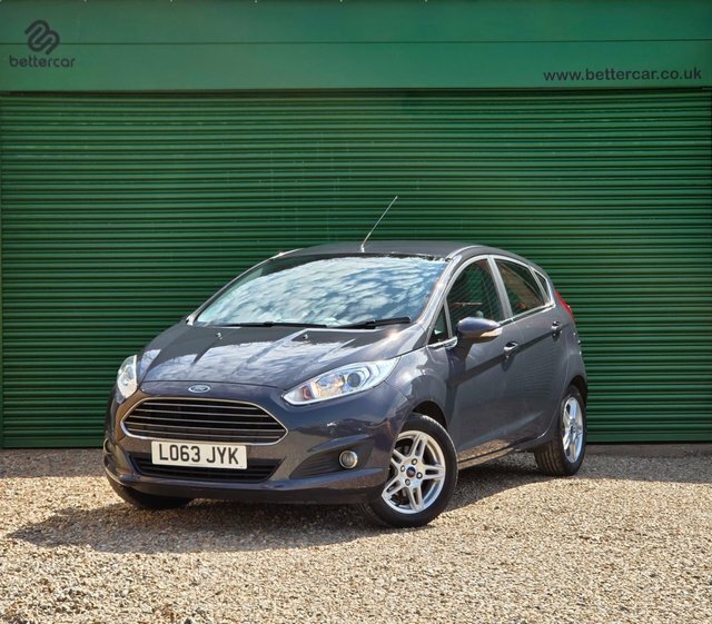 Ford Fiesta Ecoboost Zetec Hatchback Grey