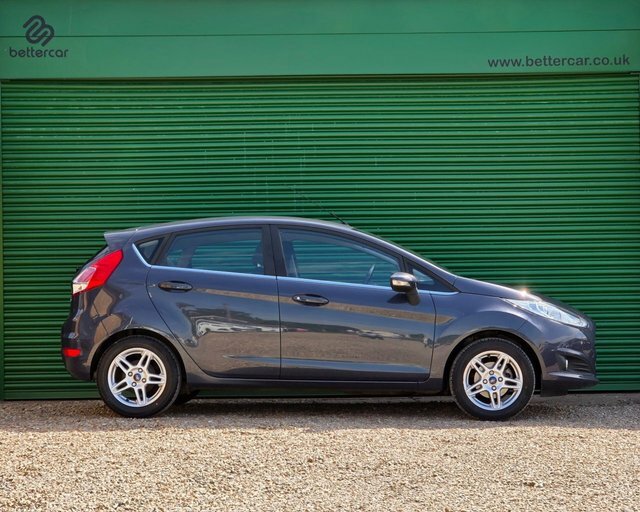 Ford Fiesta Ecoboost Zetec Hatchback LO63JYK Grey #5