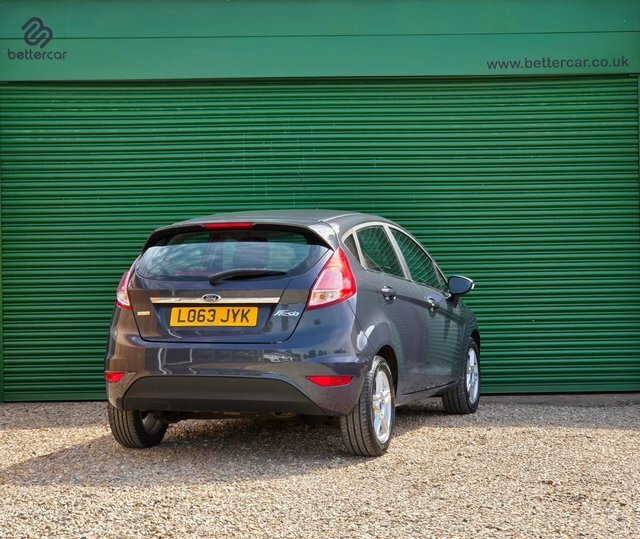 Ford Fiesta Ecoboost Zetec Hatchback LO63JYK Grey #6