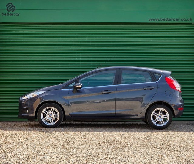 Ford Fiesta Ecoboost Zetec Hatchback LO63JYK Grey #4