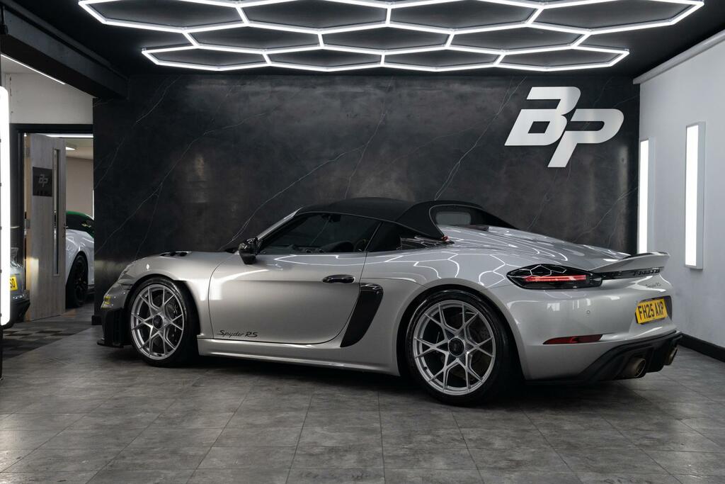 Porsche 718 Spyder 4.0 Rs Spyder Pdk Euro 6 S S 500 Ps Silver #4
