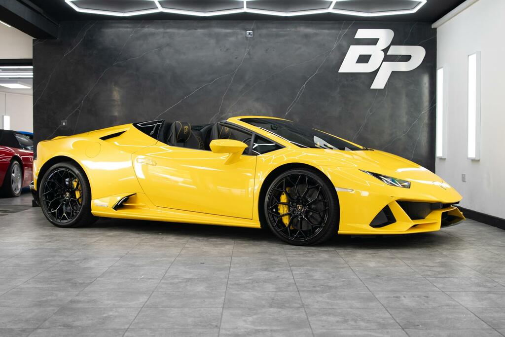 Lamborghini Huracan 5.2 V10 Lp 640-4 Evo Spyder Ldf 4Wd Eur Yellow