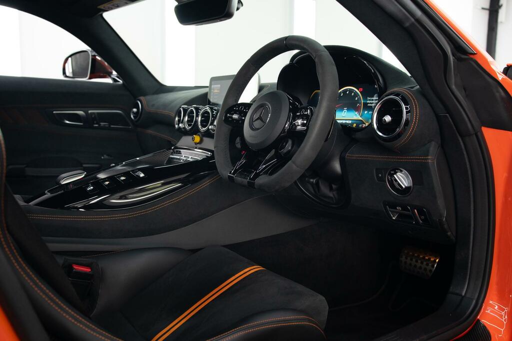 Mercedes-Benz AMG GT 4.0 V8 Biturbo Black Series Coupe Spds Orange #5