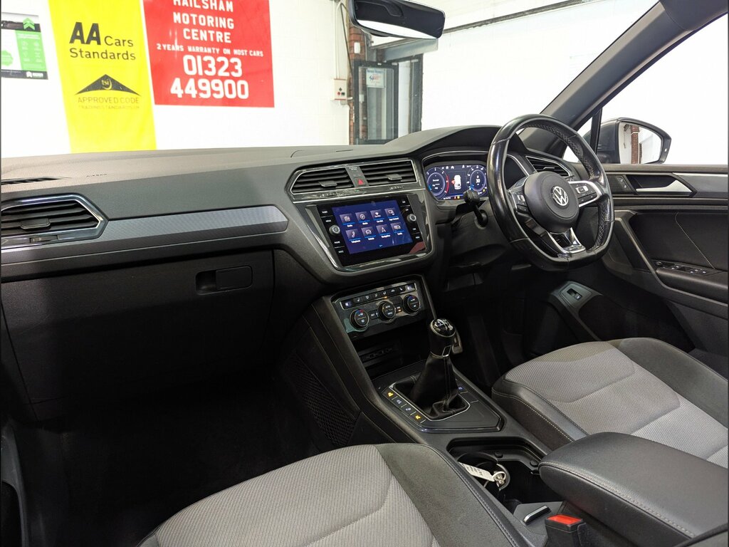 Volkswagen Tiguan 2.0 Tdi R-line Tech Suv Euro 6 PN70VLU Grey #6