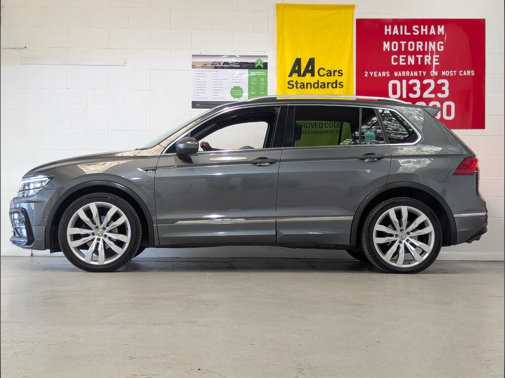 Volkswagen Tiguan 2.0 Tdi R-line Tech Suv Euro 6 PN70VLU Grey #3