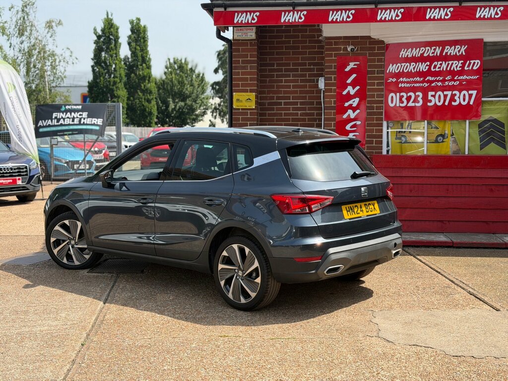 Seat Arona 1.0 Tsi Fr Sport Suv Dsg Euro 6 Ss HN24BGX Grey #5