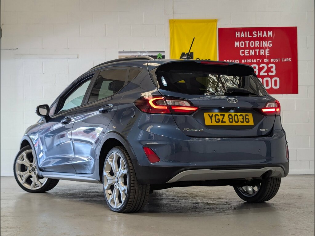 Ford Fiesta 1.0T Ecoboost Mhev Active X Hatchback H YGZ8036 Blue #4