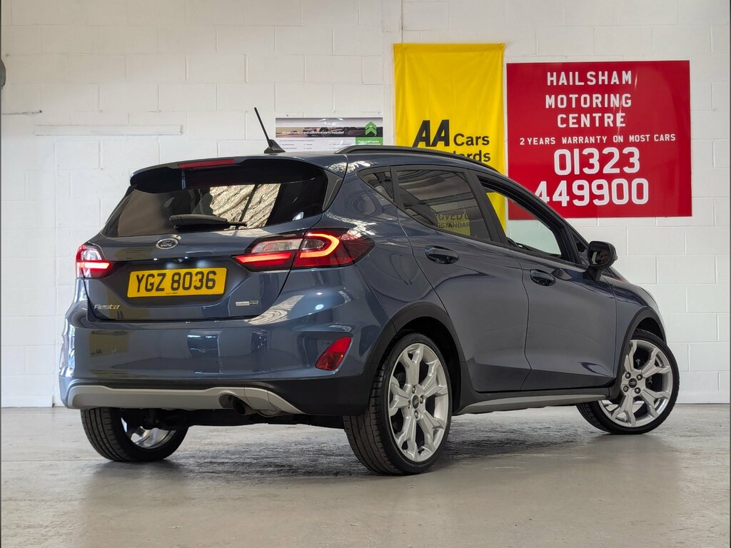 Ford Fiesta 1.0T Ecoboost Mhev Active X Hatchback H YGZ8036 Blue #5