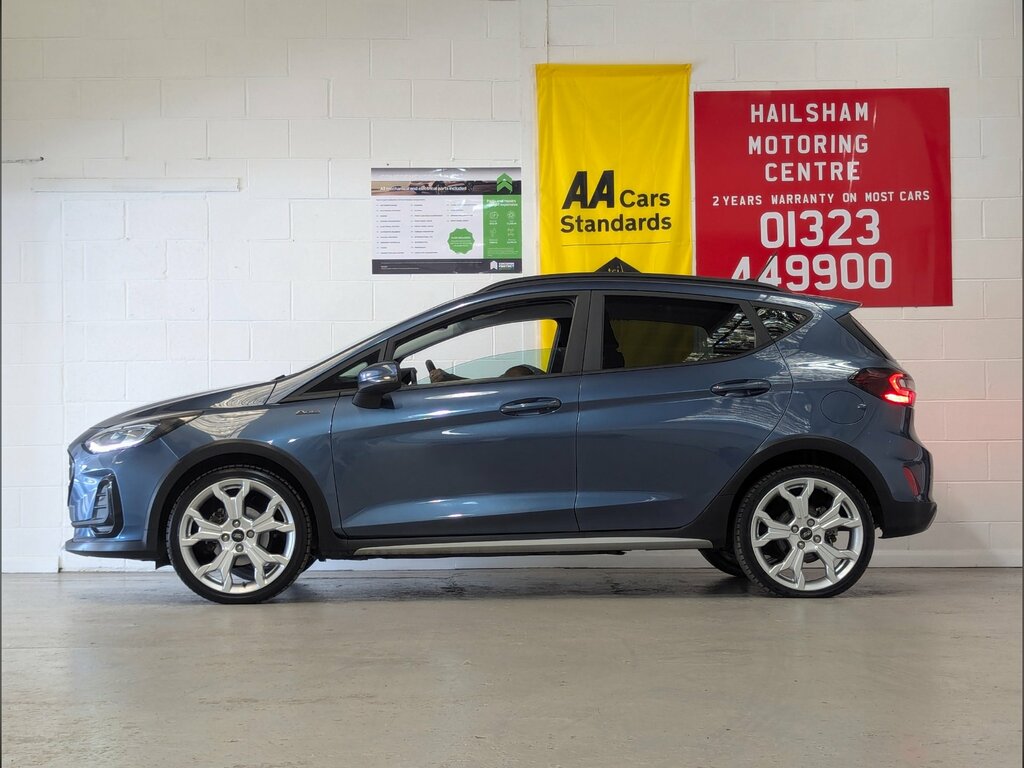 Ford Fiesta 1.0T Ecoboost Mhev Active X Hatchback H YGZ8036 Blue #3