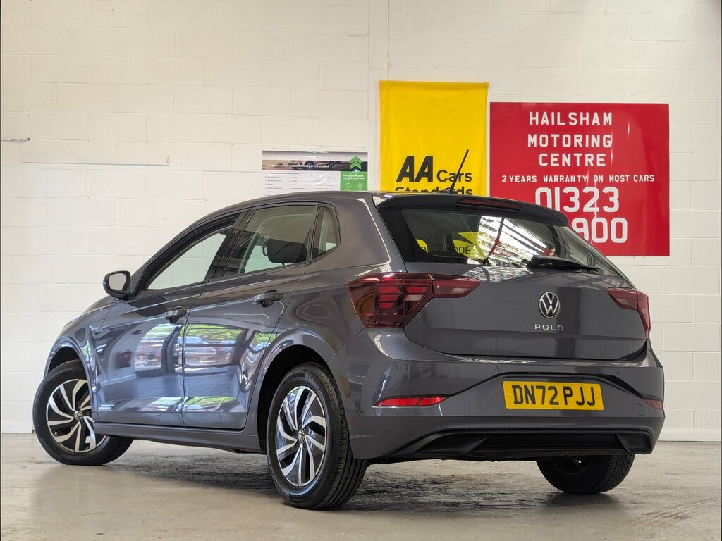 Volkswagen Polo 1.0 Tsi Life Hatchback Euro 6 S DN72PJJ Grey #4