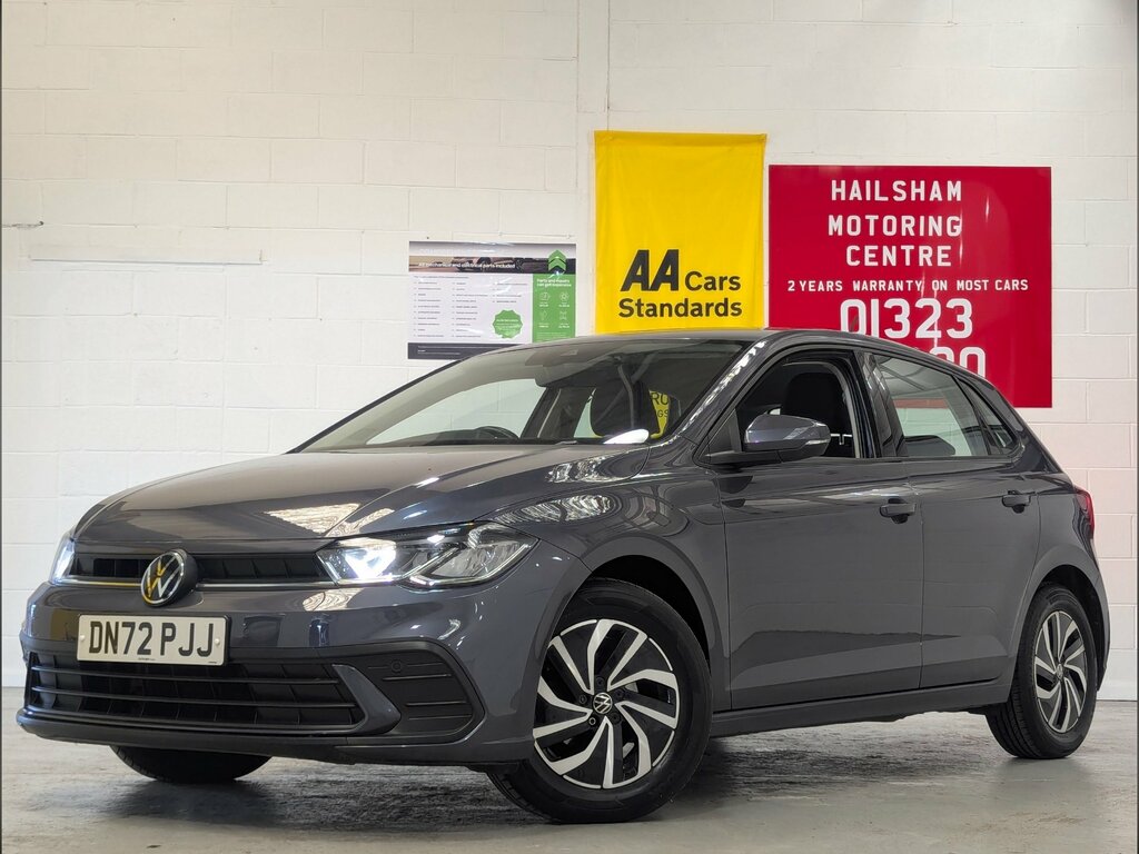 Volkswagen Polo 1.0 Tsi Life Hatchback Euro 6 S DN72PJJ Grey #2