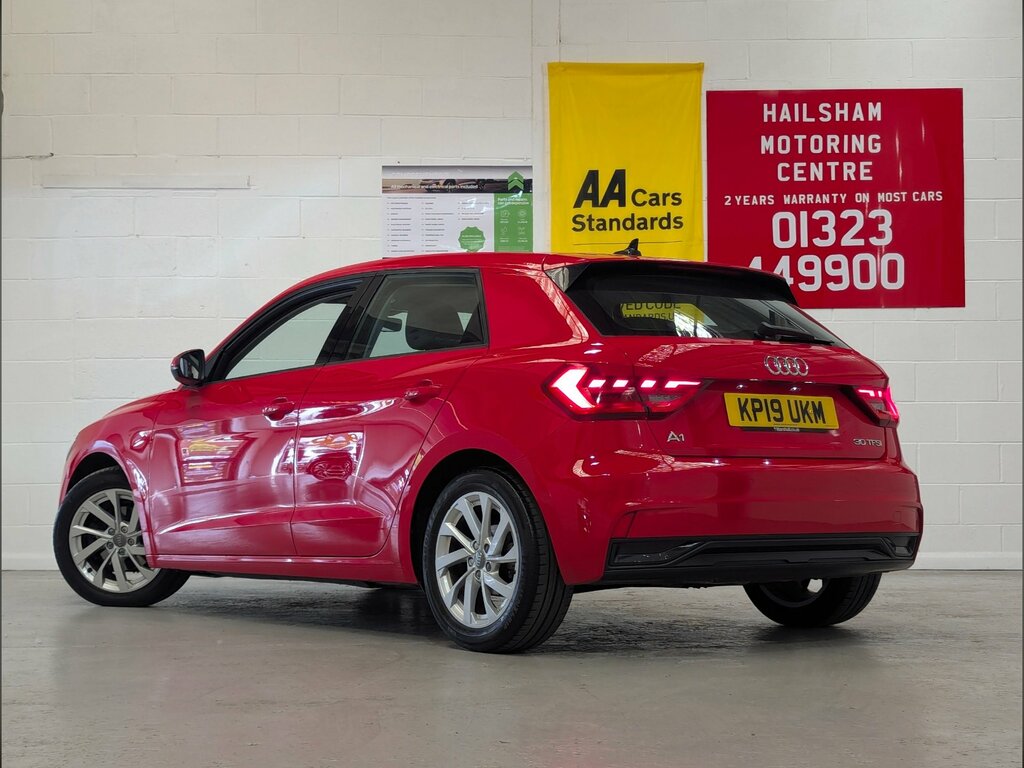 Audi A1 1.0 Tfsi 30 Sport Sportback Euro KP19UKM Red #4