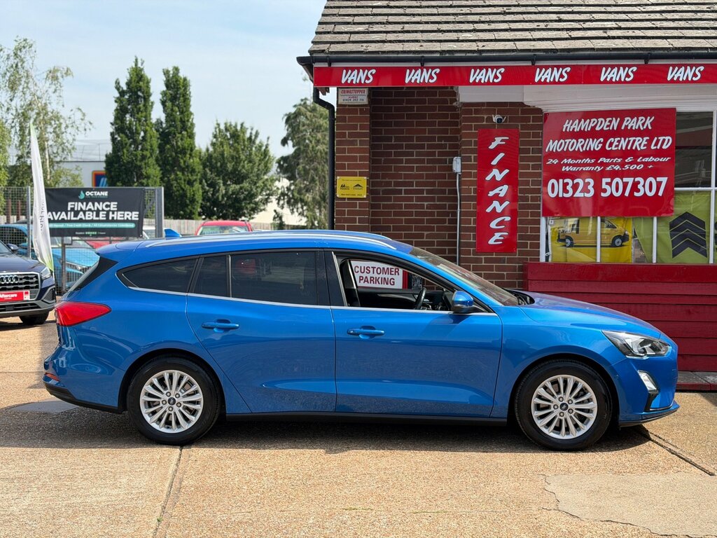 Ford Focus 1.0T Ecoboost Titanium Estate Eu LG69JSV Blue #2