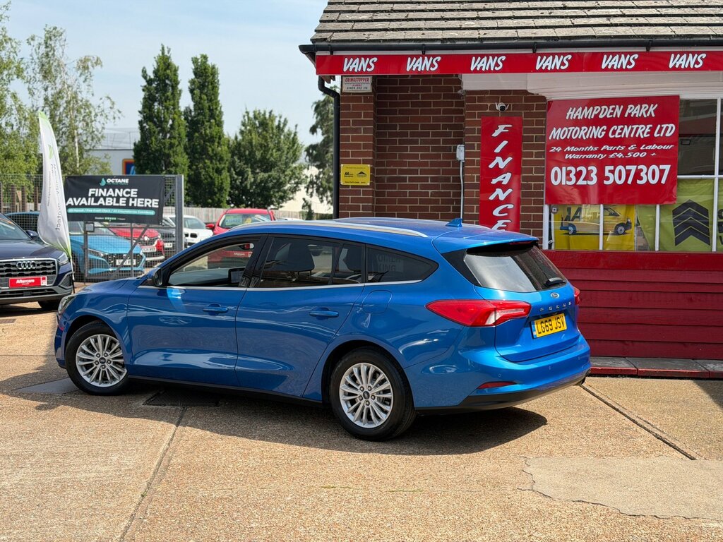 Ford Focus 1.0T Ecoboost Titanium Estate Eu LG69JSV Blue #5